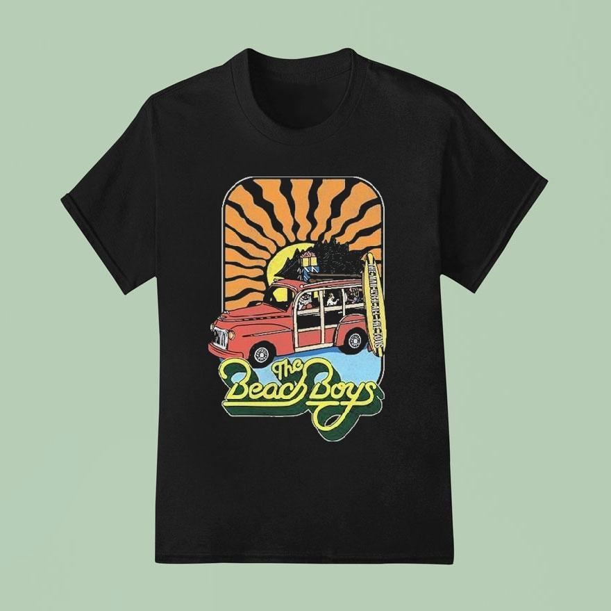 The Beach Boys The Man With All The Toys Woodie Wagon Shirt