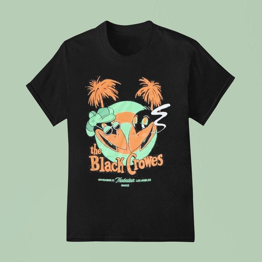 The Black Crowes November 14 Troubadour Los Angeles Shirt