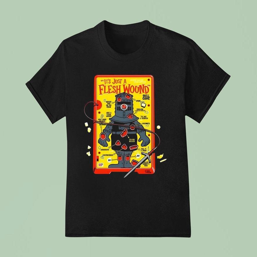 The Black Knight In The Style Of The Operation Game Shirt