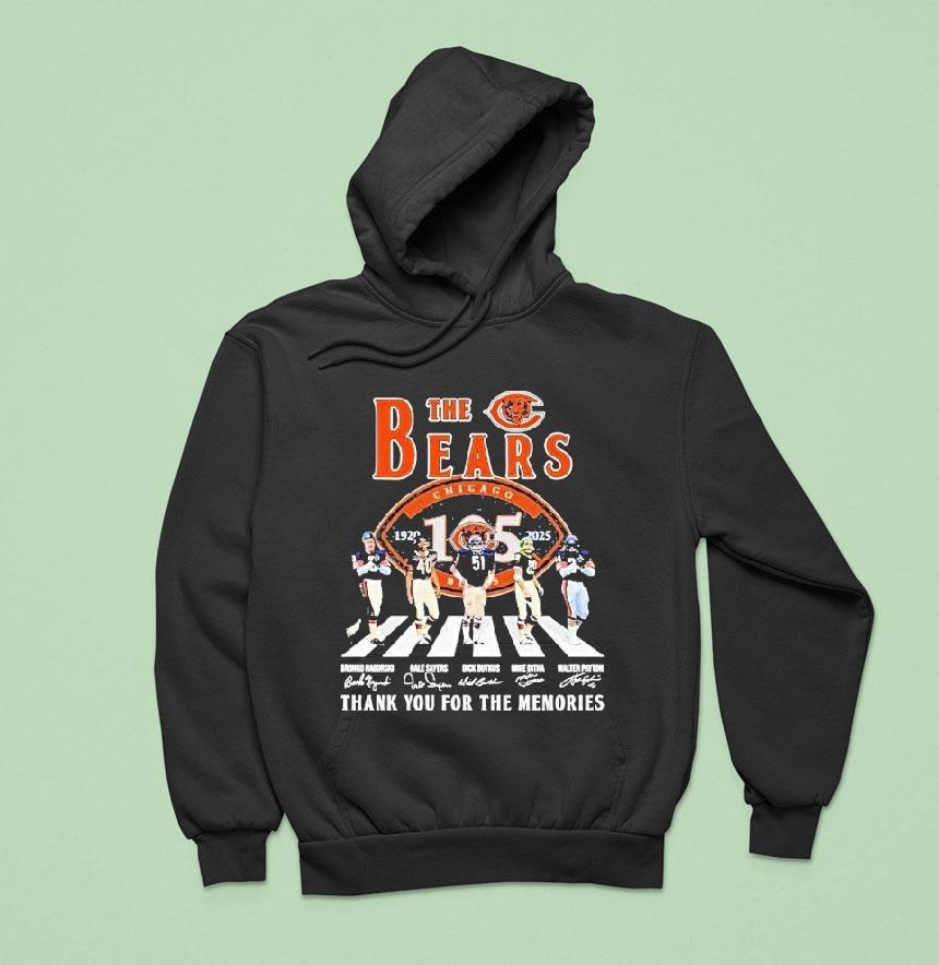 The Chicago Bears Abbey Road 2025 Shirt The Chicago Bears Abbey Road 2025 Shirt