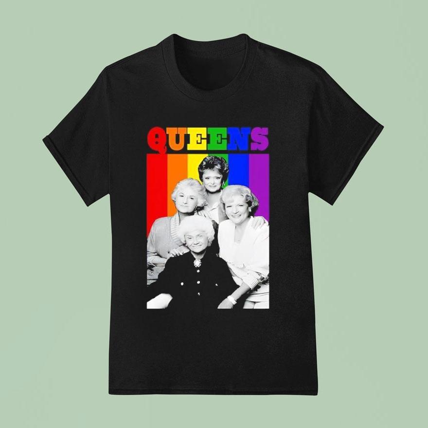 The Golden Girls Queens Lgbt Vintage Shirt