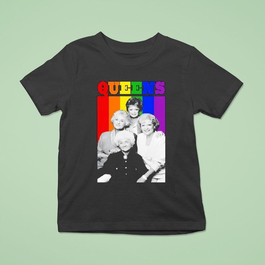 The Golden Girls Queens Lgbt Vintage Shirt