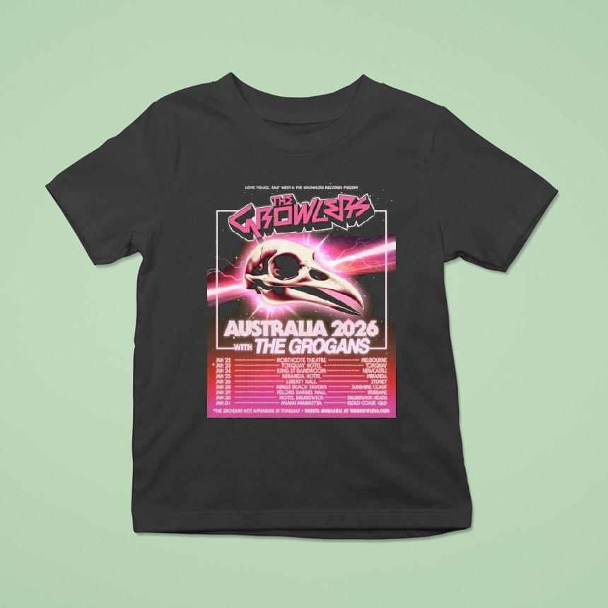 The Growlers Australia Tour 2026 Dates Shirt