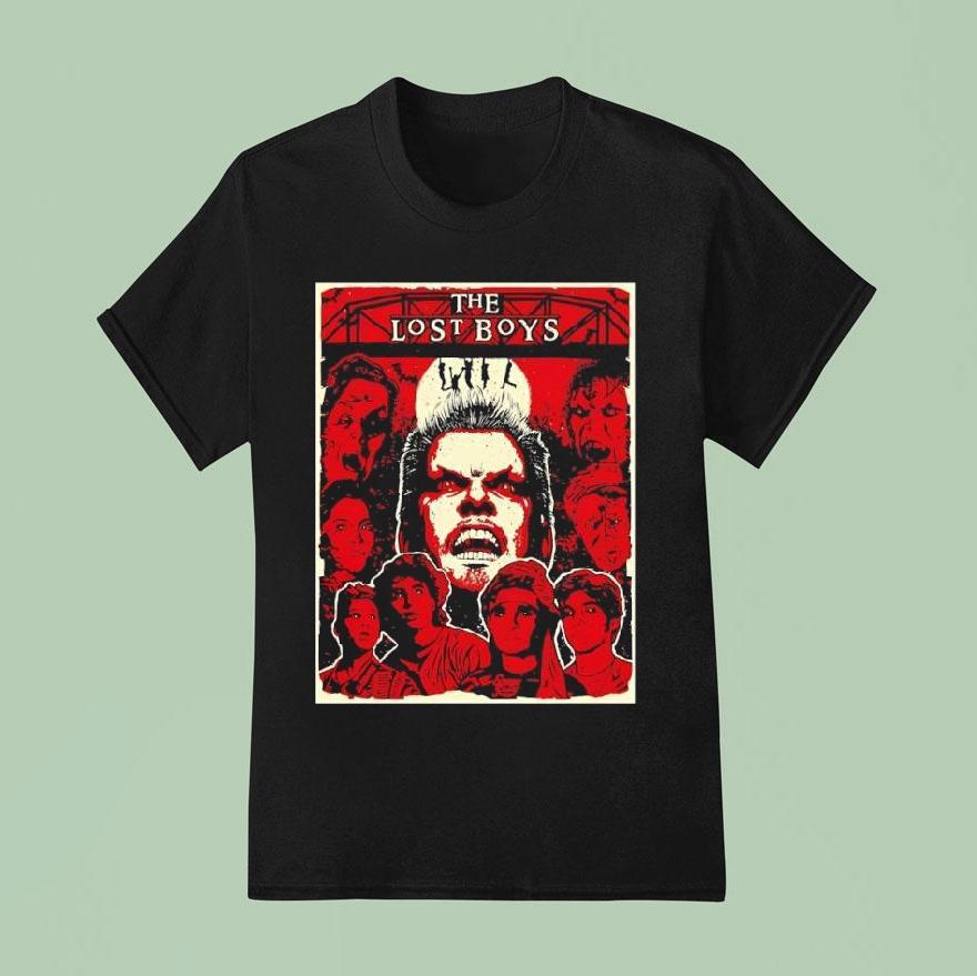 The Lost Boys Classic Horror Graphic Shirt