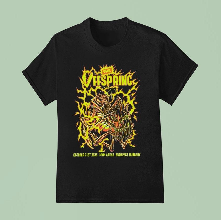 The Offspring October 31 2025 Mvm Arena Event Shirt