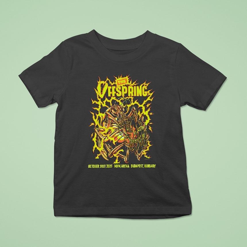 The Offspring October 31 2025 Mvm Arena Event Shirt