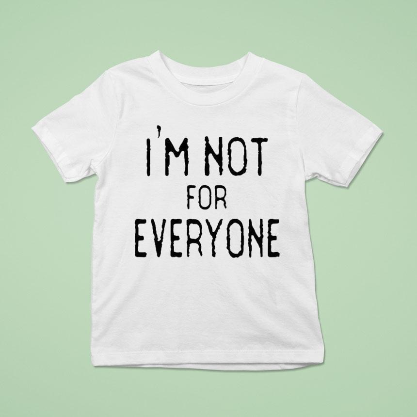 The Real Housewives Of Orange County Jennifer Pedranti I’m Not For Everyone Shirt