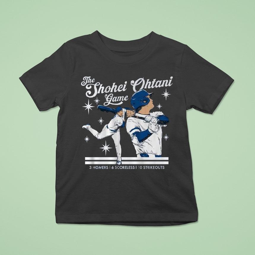 The Shohei Ohtani Game 3 Homers 6 Scoreless 10 Strikeouts Shirt
