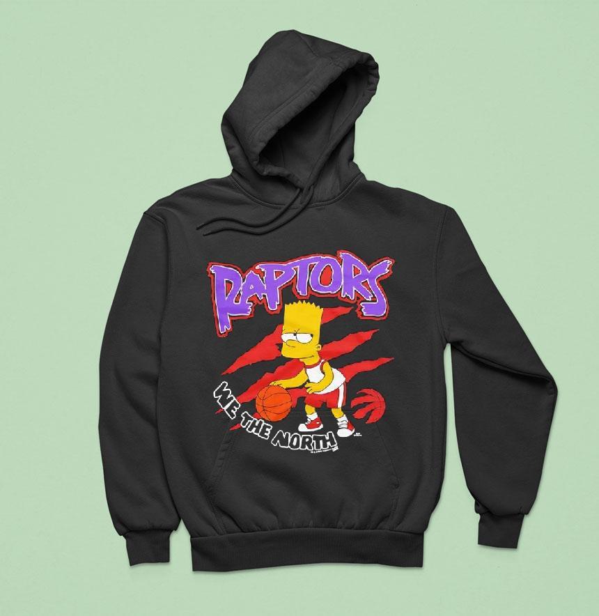 The Simpsons Bart X Toronto Raptors Shirt The Simpsons Bart X Toronto Raptors Shirt