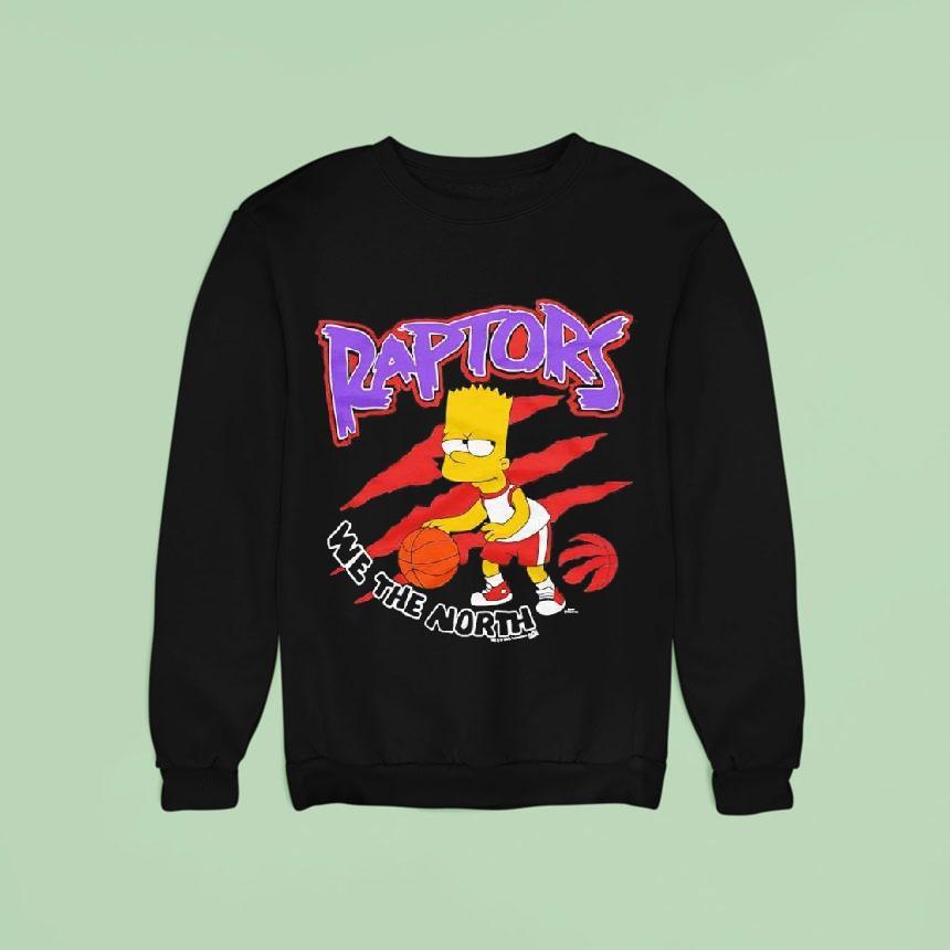 The Simpsons Bart X Toronto Raptors Shirt The Simpsons Bart X Toronto Raptors Shirt