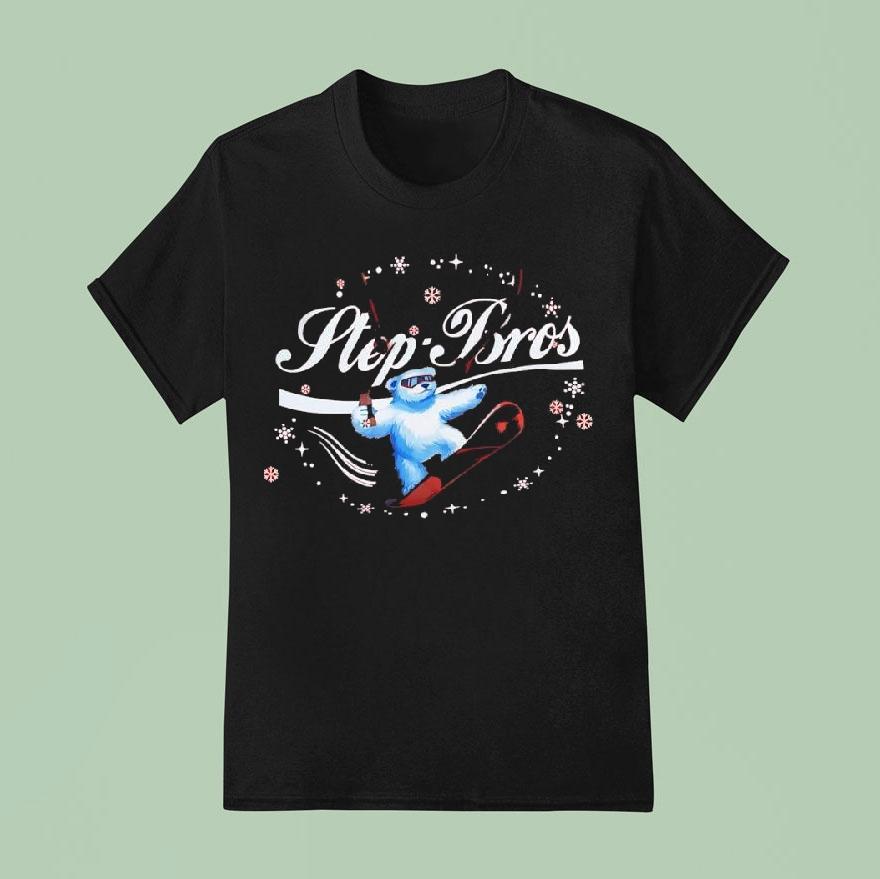 The Stepbros Sippin On The Slopes Bear Shirt