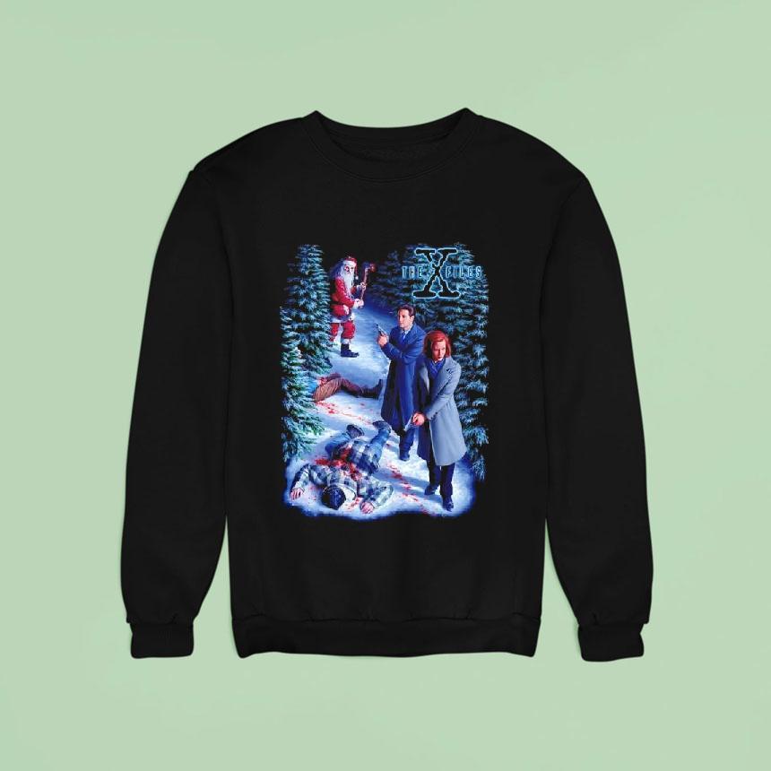 The X-files Psycho Santa Shirt The X-files Psycho Santa Shirt