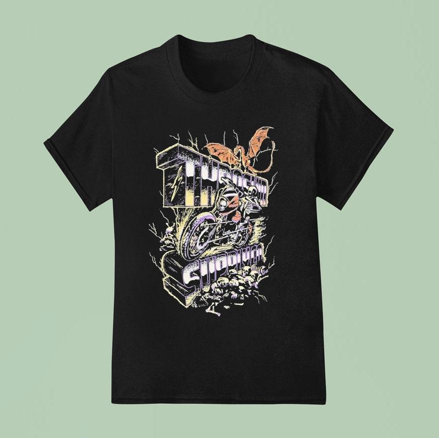 Thrashin Supply Ripper Skeleton Shirt