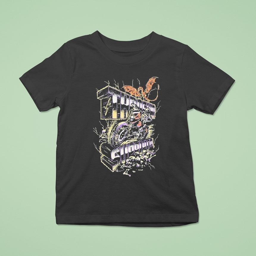 Thrashin Supply Ripper Skeleton Shirt