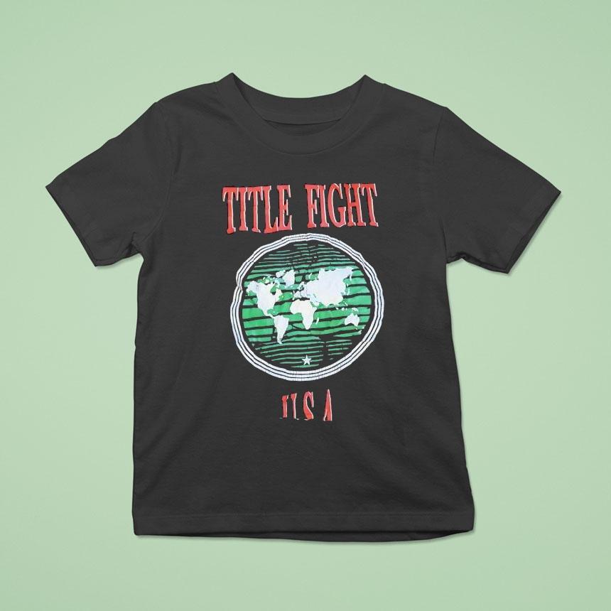 Title Fight Usa Vintage Shirt