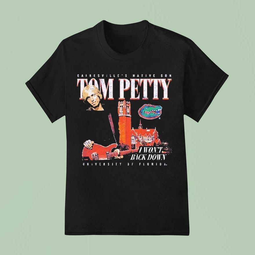 Tom Petty Florida Gators I Won’t Back Down Century City Shirt