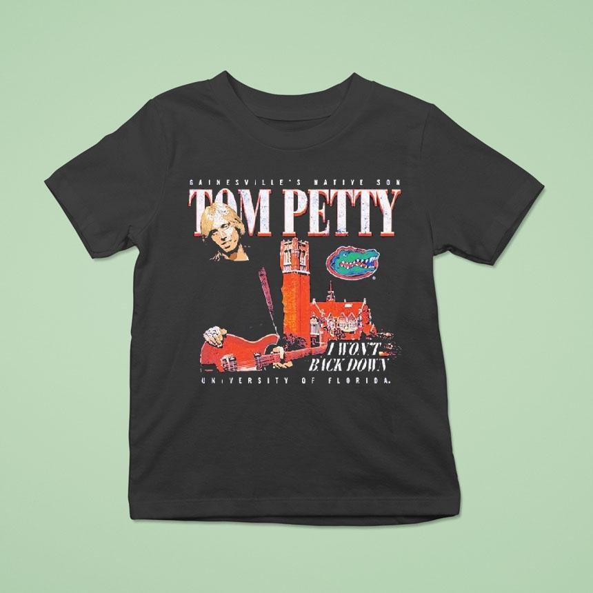 Tom Petty Florida Gators I Won’t Back Down Century City Shirt