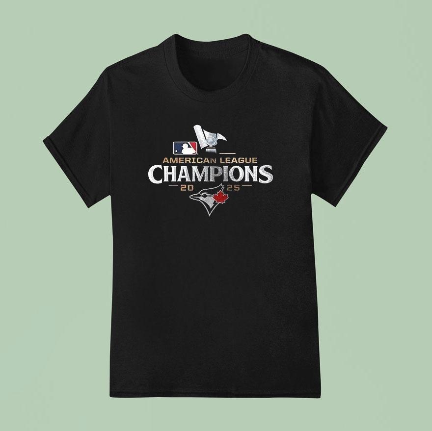 Toronto Blue Jays 2025 3 Times Al Champions Name Roster Logo Shirt