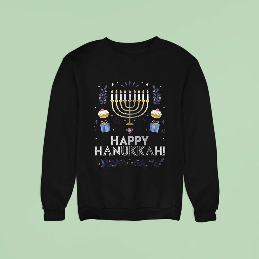 Toronto Blue Jays Happy Hanukkah Logo Shirt Toronto Blue Jays Happy Hanukkah Logo Shirt