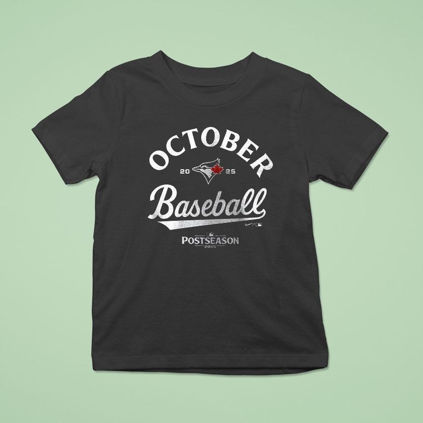 Toronto Blue Jays Mlb Postseason Built For Fall Logo Shirt