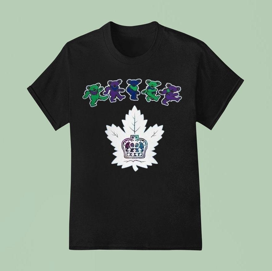 Toronto Marlies X Grateful Dead 60 Years 2025 Hockey Shirt