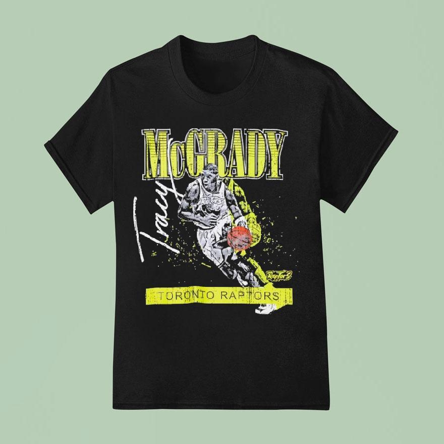 Tracy Mcgrady Toronto Raptors Neon Pop Shirt