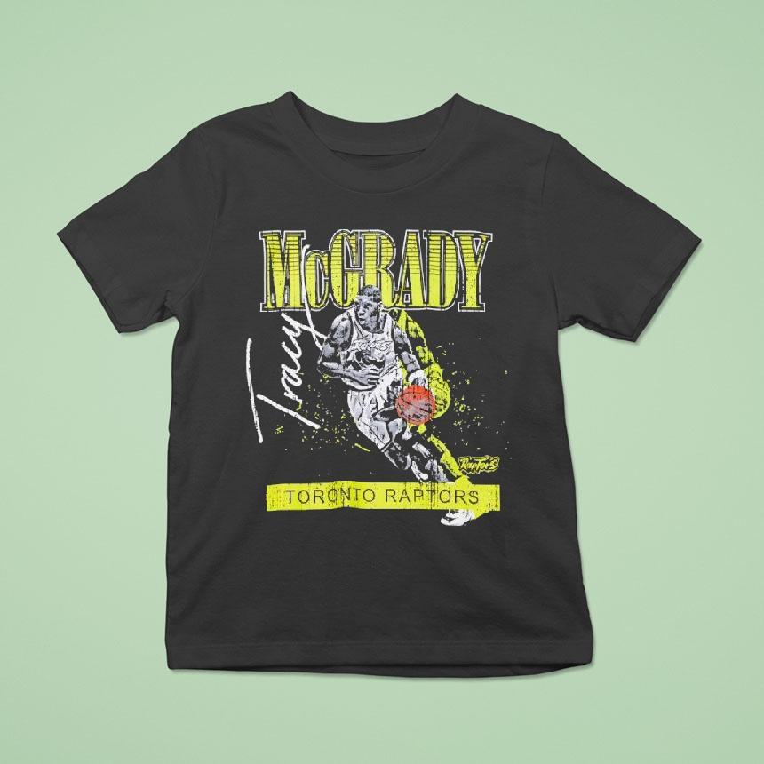 Tracy Mcgrady Toronto Raptors Neon Pop Shirt