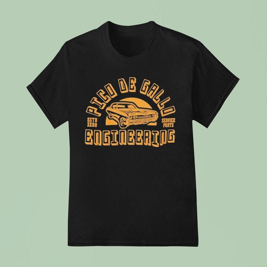 Trailer Trash Tammy Pico De Gallo Engineering Car Shirt