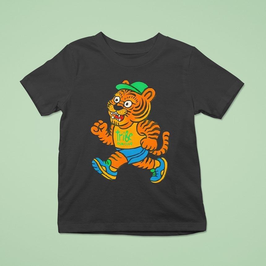 Tribe Coffee Run Club Tiger Shirt