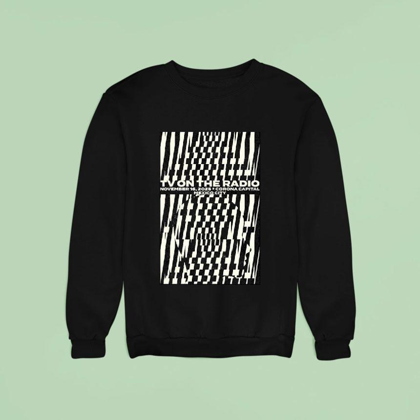Tv On The Radio Mexico City Mx On Nov 16 2025 Event Shirt Tv On The Radio Mexico City Mx On Nov 16 2025 Event Shirt