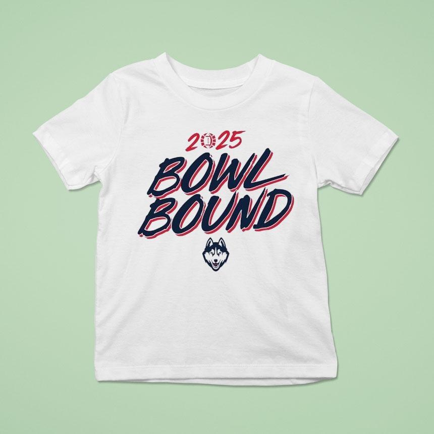 Uconn Huskies Bowl Bound 2025 Shirt