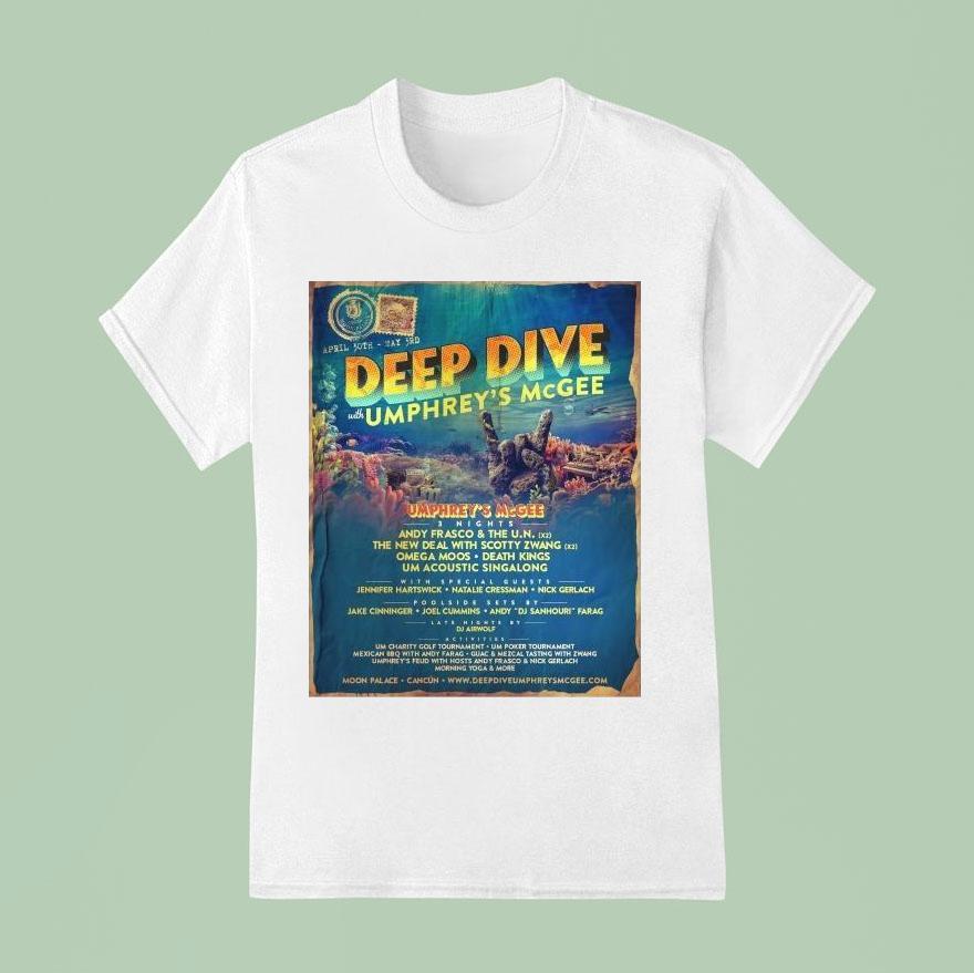 Umphrey’s Mcgee Deep Dive Cancun Mexico Shirt