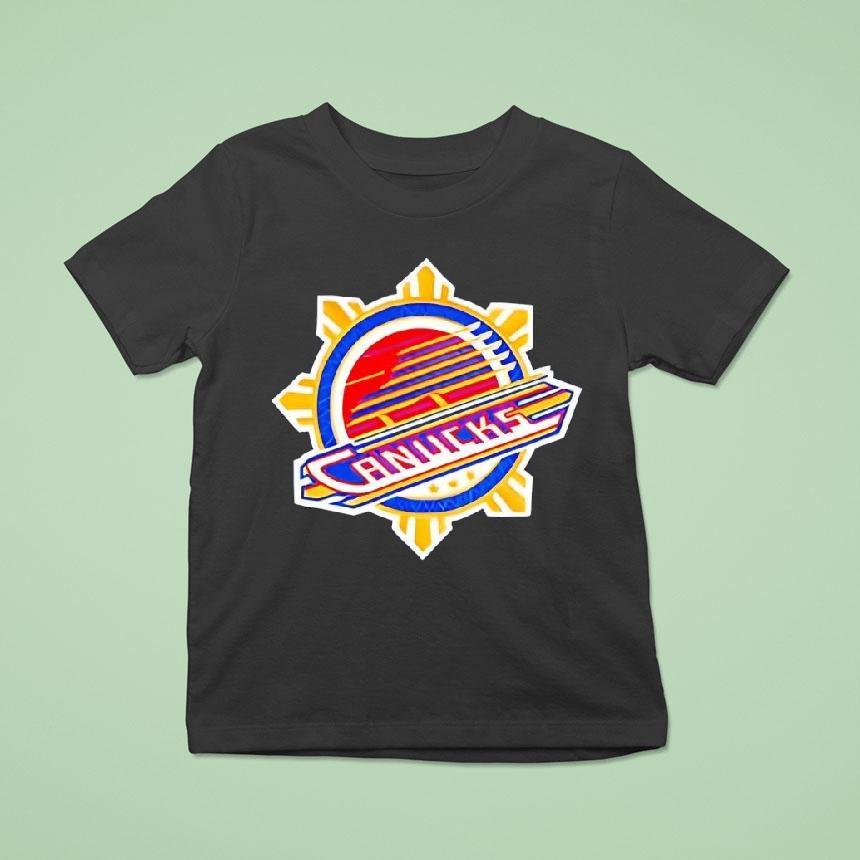 Vancouver Canucks’ Inaugural Filipino Heritage Night Logo Shirt