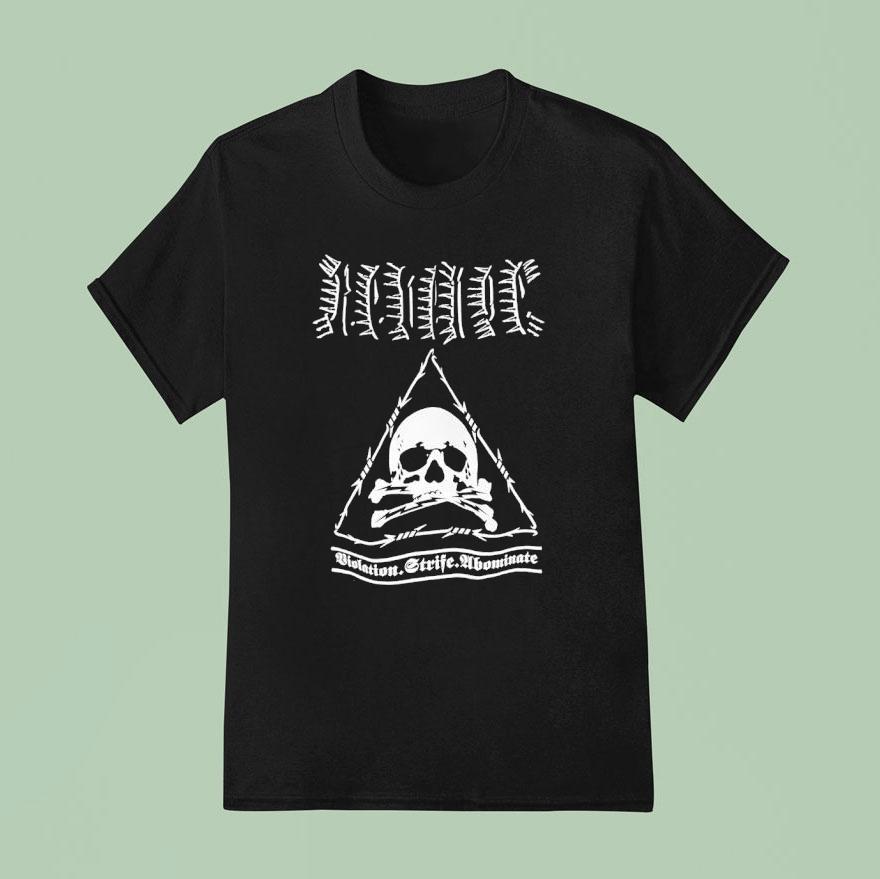 Violation Strife Abominate Canada Revenge Band Shirt