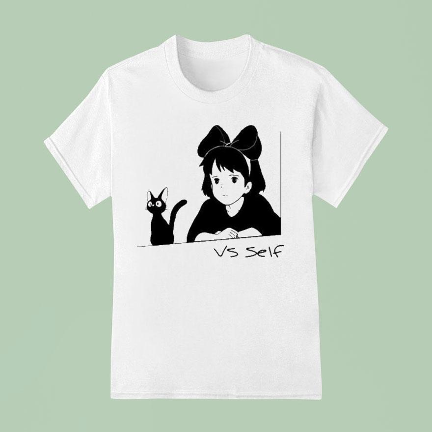 Vs Self Witch Cat Ursula Kiki’s Delivery Service Shirt