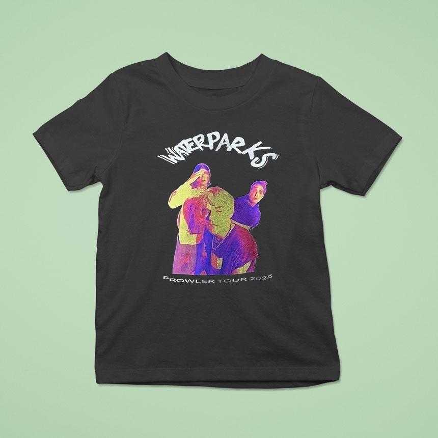 Waterparks Prowler Tour 2025 Dates Graphic Vintage Shirt