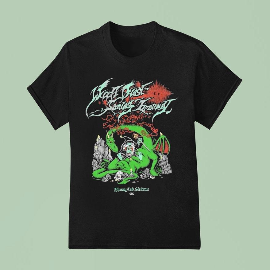 Wicca Phase Springs Eternal Mossy Oak Shadow Magic Moment Dragon Shirt