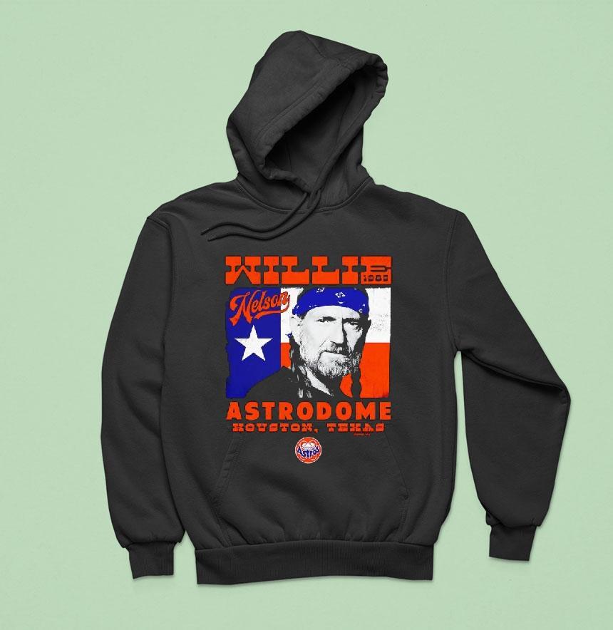 Willie Nelson X Houston Astros Astrodome Vintage Shirt Willie Nelson X Houston Astros Astrodome Vintage Shirt