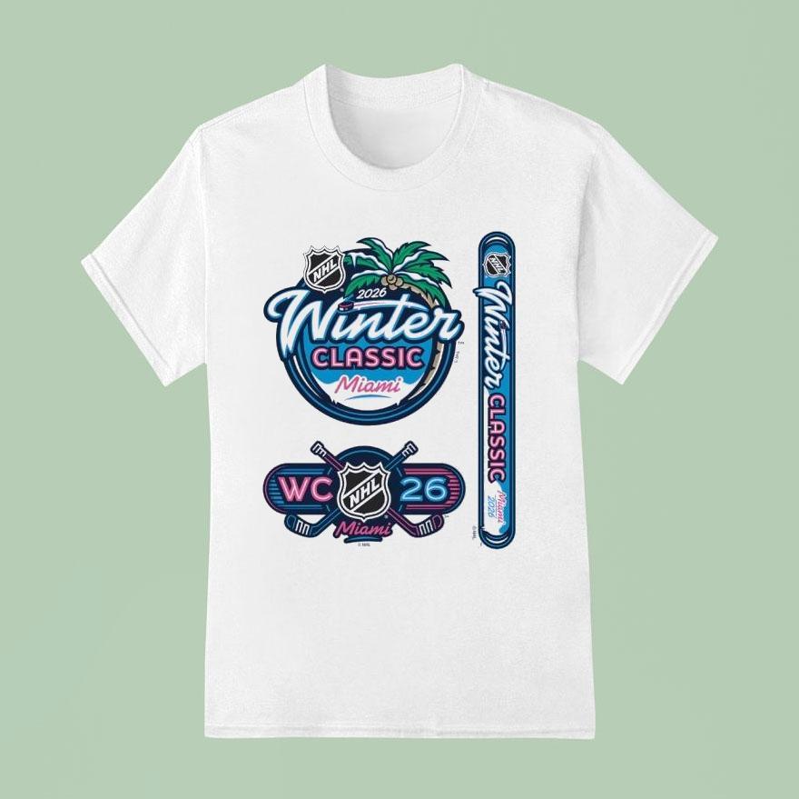 Wincraft 2026 Nhl Winter Classic 3-pack Fan Decal Shirt