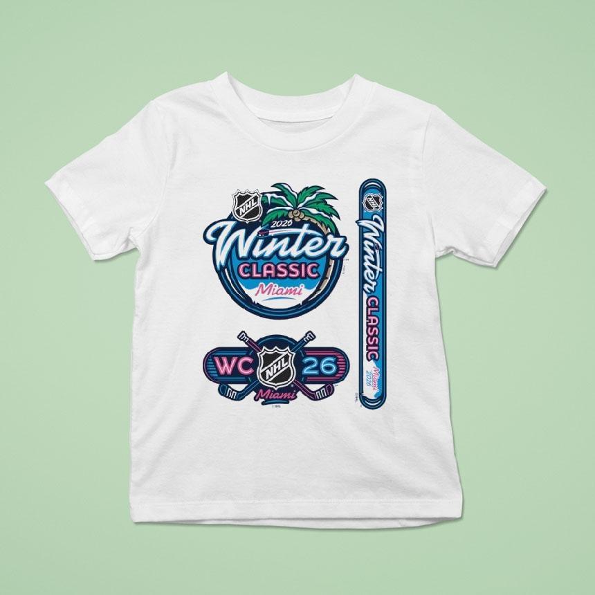 Wincraft 2026 Nhl Winter Classic 3-pack Fan Decal Shirt