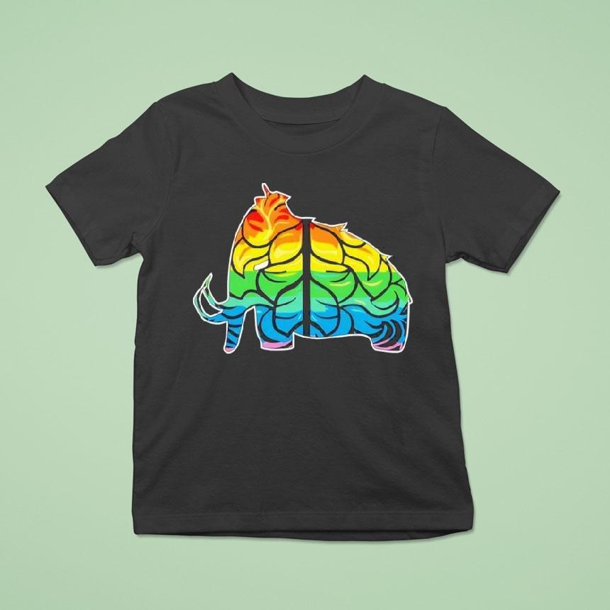 Wooli Mmiii Rainbow Mammoth Shirt