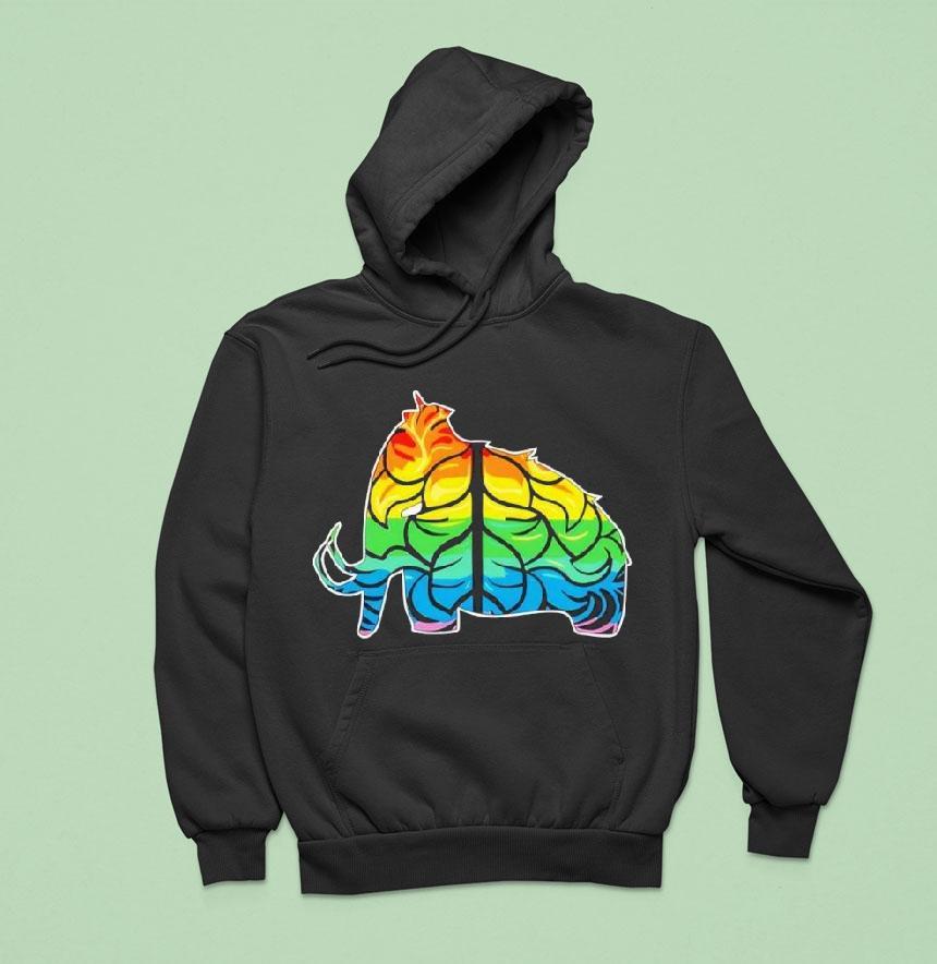 Wooli Mmiii Rainbow Mammoth Shirt Wooli Mmiii Rainbow Mammoth Shirt