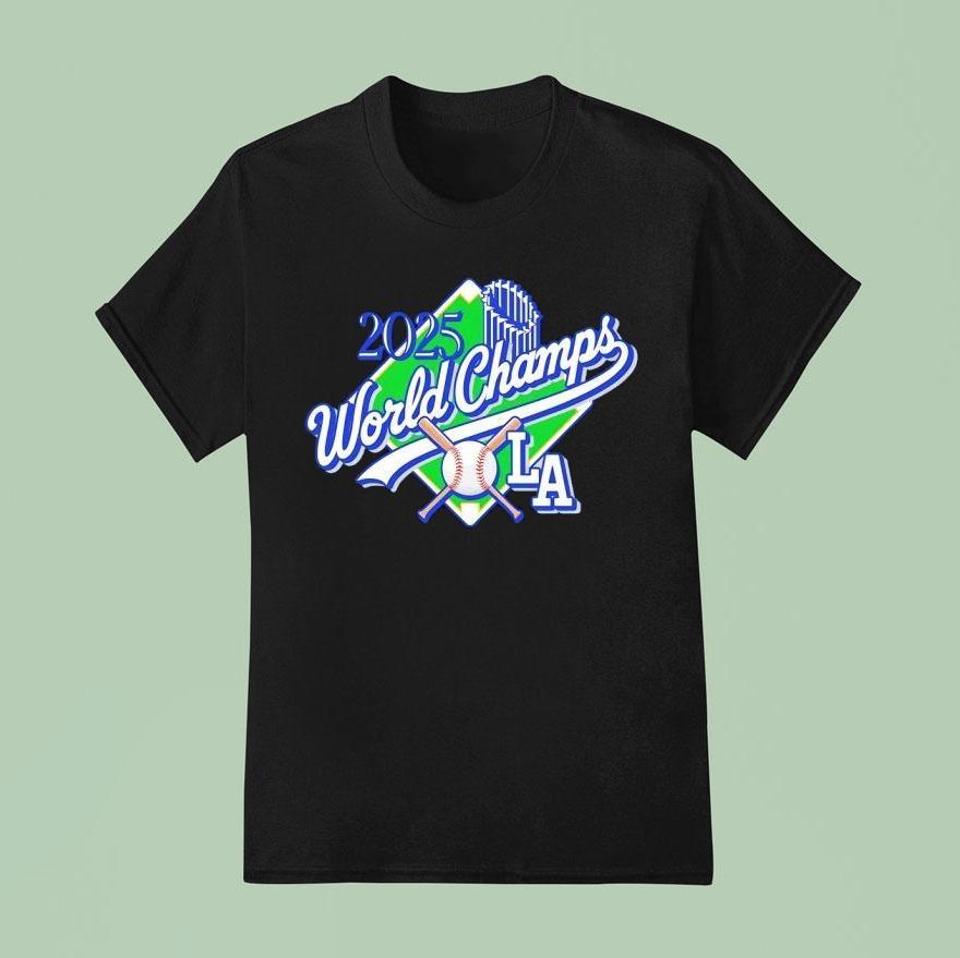 World Champs Los Angeles Dodgers 2025 Shirt
