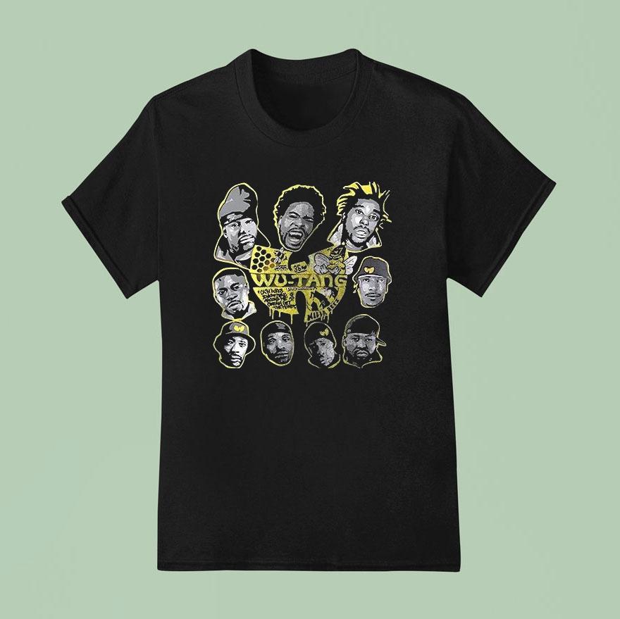 Wu Tang Clan The Final Chamber Heads Mascot Shirt