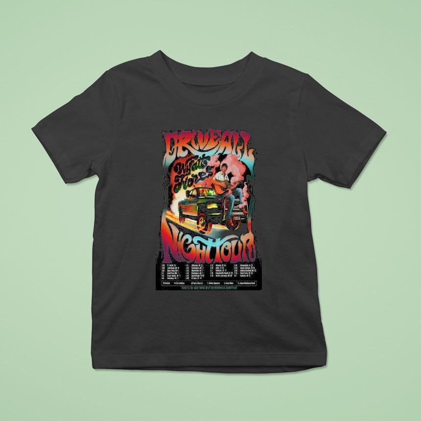 Wyatt Flores Drive All Night Tour 2026 Shirt