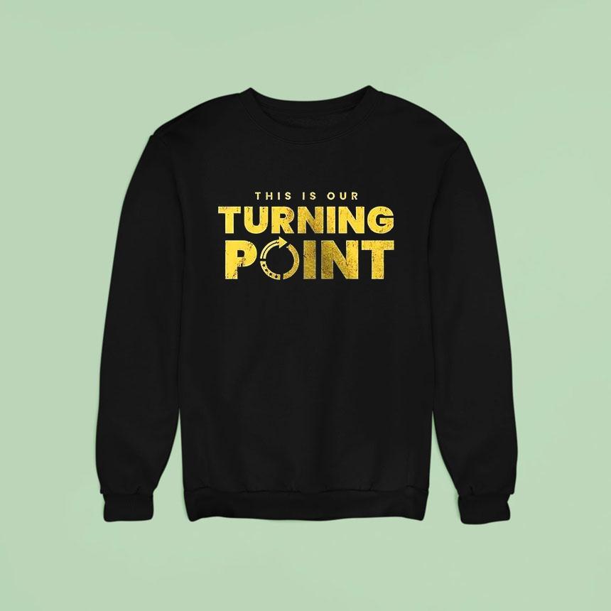 Wyoming Cowboys X University Of Wyoming X Charlie Kirk This Is Our Turning Point Logo Shirt Wyoming Cowboys X University Of Wyoming X Charlie Kirk This Is Our Turning Point Logo Shirt