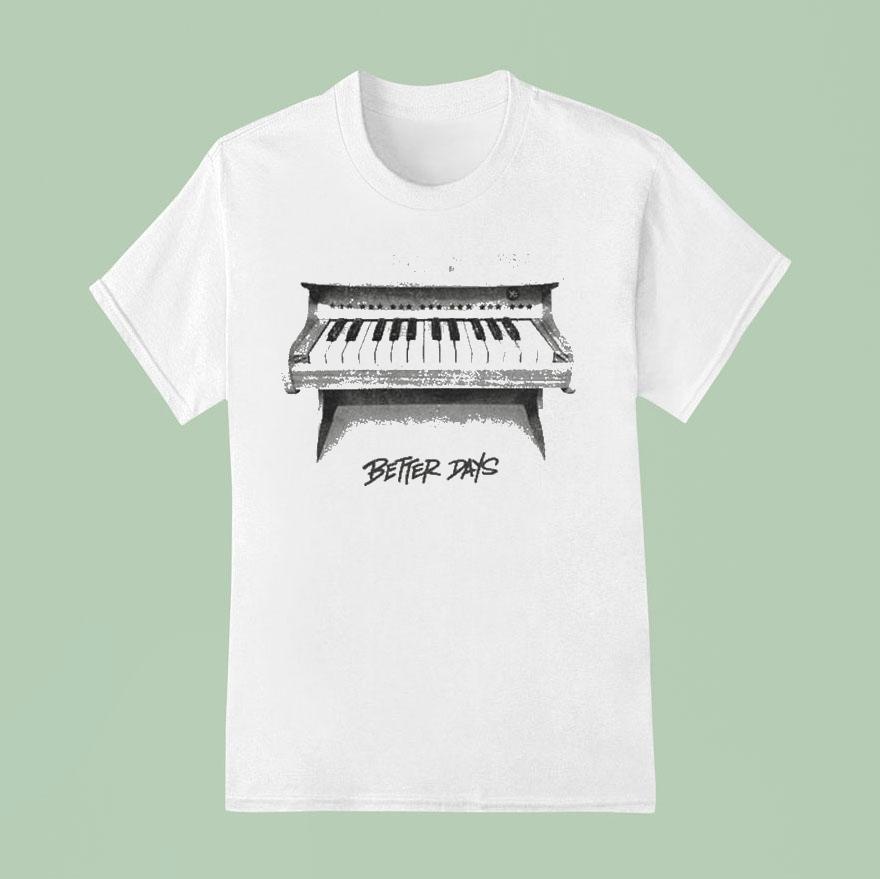 Yellowcard Better Days Piano Shirt