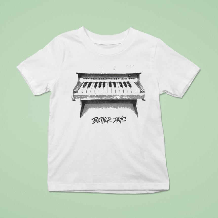 Yellowcard Better Days Piano Shirt