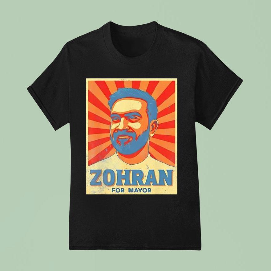 Zohran For Mayor Nyc Vintage Graphic Shirt