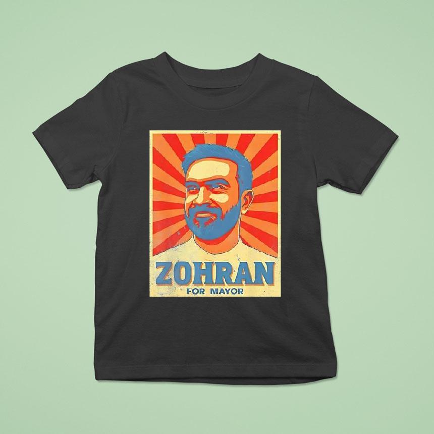 Zohran For Mayor Nyc Vintage Graphic Shirt